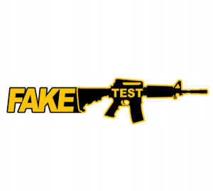 fake test taxi broń