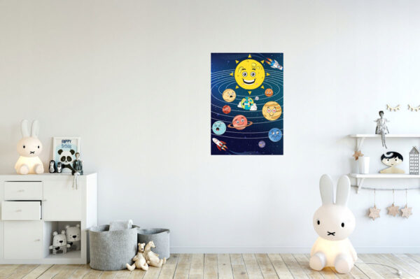 plakat układ słoneczny