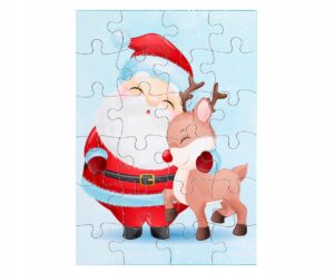 mikołaj puzzle święta dla dzieci